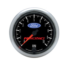 Load image into Gallery viewer, AutoMeter 880084 GAUGE, TACHOMETER, 3 3/8", 10K RPM, IN-DASH, FORD RACING