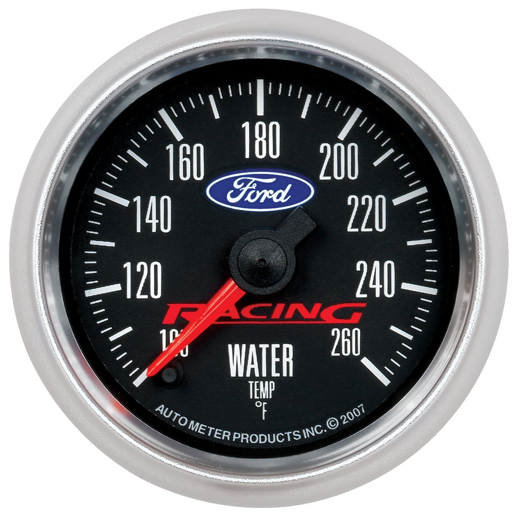AutoMeter 880086 GAUGE,WATER TEMP,2 1/16",100-260 Degrees F,DIGITAL STEPPER MOTOR,FORD RACING