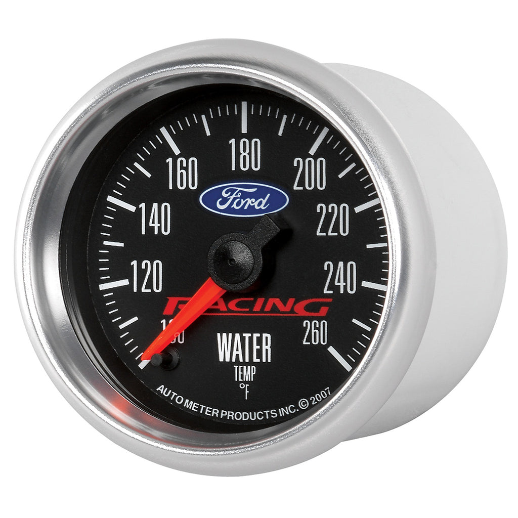 AutoMeter 880086 GAUGE,WATER TEMP,2 1/16",100-260 Degrees F,DIGITAL STEPPER MOTOR,FORD RACING