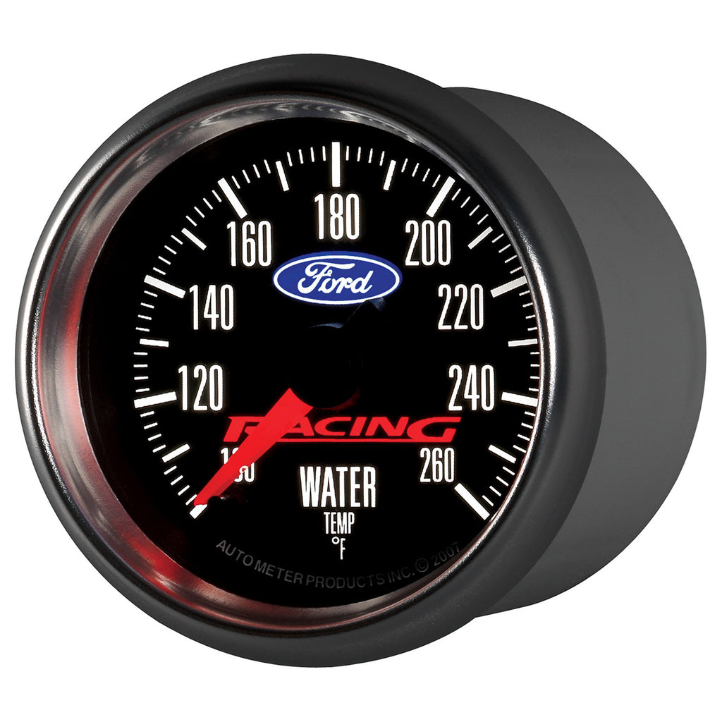 AutoMeter 880086 GAUGE,WATER TEMP,2 1/16",100-260 Degrees F,DIGITAL STEPPER MOTOR,FORD RACING