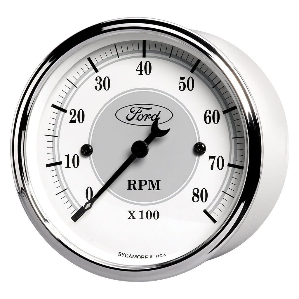 AutoMeter 880088 GAUGE, TACHOMETER, 3 1/8", 8K RPM, IN-DASH, FORD MASTERPIECE
