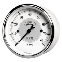 Load image into Gallery viewer, AutoMeter 880088 GAUGE, TACHOMETER, 3 1/8", 8K RPM, IN-DASH, FORD MASTERPIECE