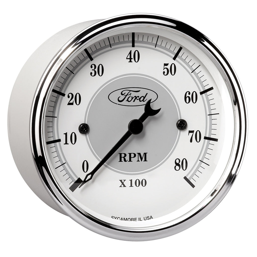 AutoMeter 880088 GAUGE, TACHOMETER, 3 1/8", 8K RPM, IN-DASH, FORD MASTERPIECE