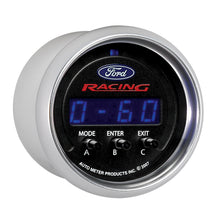 Load image into Gallery viewer, AutoMeter 880089 GAUGE, PERF METER, 2 1/16", 1/4 MILE/HP/0-60/60-0/G FORCES, DIGITAL, FORD RACING