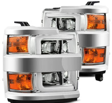 Load image into Gallery viewer, AlphaRex 880099 Projector Headlights Chrome for Select Chevrolet Silverado 2500, Chevrolet Silverado HD, Chevrolet Silverado 3500, Chevrolet Silverado HD