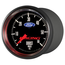 Load image into Gallery viewer, AutoMeter 880106 GAUGE, BOOST, 2 1/16", 60PSI, MECHANICAL, FORD RACING