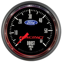 Load image into Gallery viewer, AutoMeter 880106 GAUGE, BOOST, 2 1/16", 60PSI, MECHANICAL, FORD RACING