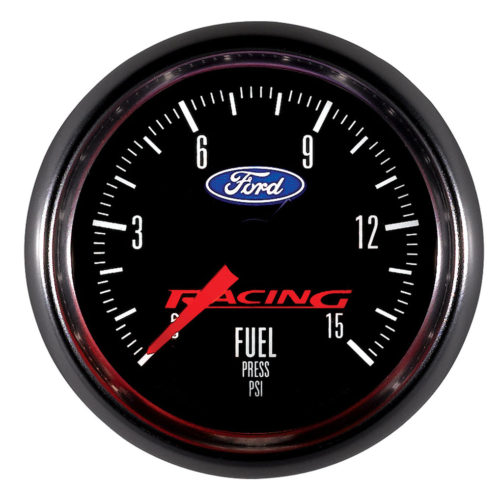 AutoMeter 880107 GAUGE, FUEL PRESS, 2 1/16", 15PSI, DIGITAL STEPPER MOTOR, FORD RACING