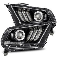 Load image into Gallery viewer, AlphaRex 880110 Projector Headlights Black for Select Ford Mustang