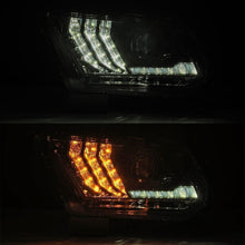 Load image into Gallery viewer, AlphaRex 880118 LED Projector Headlights in Alpha- Black for Select Ford Mustang