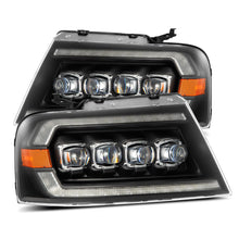 Load image into Gallery viewer, AlphaRex 880128 LED Projector Headlights in Black for Select Ford F-150, Lincoln Mark LT