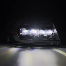 Load image into Gallery viewer, AlphaRex 880128 LED Projector Headlights in Black for Select Ford F-150, Lincoln Mark LT