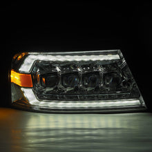Load image into Gallery viewer, AlphaRex 880129 LED Projector Headlights in Chrome for Select Ford F-150, Lincoln Mark LT