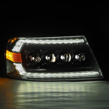 Load image into Gallery viewer, AlphaRex 880130 LED Projector Headlights in Alpha-Black for Select Ford F-150, Lincoln Mark LT