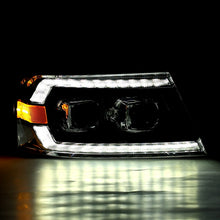 Load image into Gallery viewer, AlphaRex 880131 Projector Headlights Black for Select Ford F-150, Lincoln Mark LT