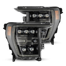 Load image into Gallery viewer, AlphaRex 880138 LED Projector Headlights in Alpha-Black for Select Ford F-150