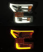 Load image into Gallery viewer, AlphaRex 880157 Projector Headlights Plank Style Design Chrome for Select Ford F-150