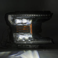 Load image into Gallery viewer, AlphaRex 880182 LED Projector Headlights Plank Style Design Matte Black for Select Ford F-150