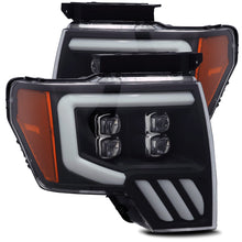 Load image into Gallery viewer, AlphaRex 880192 LED Projector Headlights Plank Style Design Black for Select Ford F-150