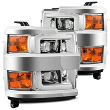 Load image into Gallery viewer, AlphaRex 880225 Projector Headlights Chrome for Select Chevrolet Silverado 2500, Chevrolet Silverado HD, Chevrolet Silverado 3500, Chevrolet Silverado HD