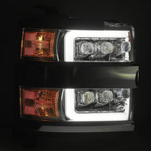 Load image into Gallery viewer, AlphaRex 880227 LED Projector Headlights in Black for Select Chevrolet Silverado 2500, Chevrolet Silverado HD, Chevrolet Silverado 3500, Chevrolet Silverado HD