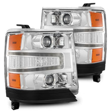 Load image into Gallery viewer, AlphaRex 880235 Projector Headlights Chrome for Select Chevrolet Silverado