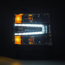 Load image into Gallery viewer, AlphaRex 880235 Projector Headlights Chrome for Select Chevrolet Silverado