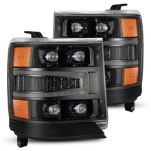 Load image into Gallery viewer, AlphaRex 880236 LED Projector Headlights in Alpha-Black for Select Chevrolet Silverado