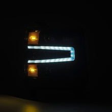 Load image into Gallery viewer, AlphaRex 880236 LED Projector Headlights in Alpha-Black for Select Chevrolet Silverado