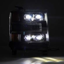 Load image into Gallery viewer, AlphaRex 880237 LED Projector Headlights in Black for Select Chevrolet Silverado