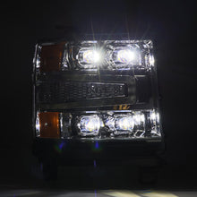 Load image into Gallery viewer, AlphaRex 880238 LED Projector Headlights in Chrome for Select Chevrolet Silverado