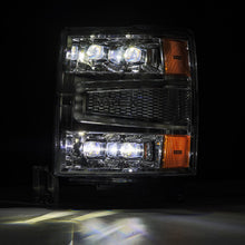 Load image into Gallery viewer, AlphaRex 880240 LED Projector Headlights in Chrome for Select Chevrolet Silverado