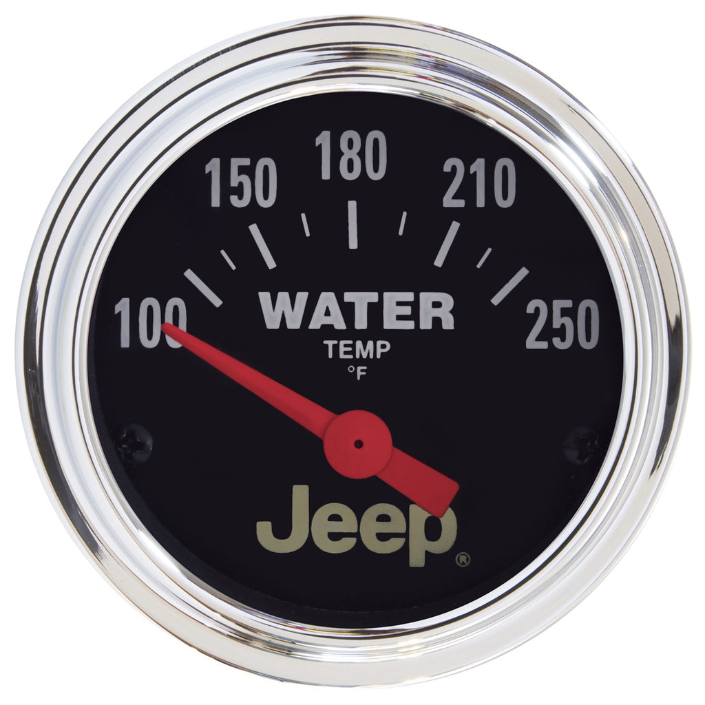 AutoMeter 880241 GAUGE, WATER TEMP, 2 1/16", 250?F, ELEC, JEEP