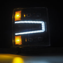 Load image into Gallery viewer, AlphaRex 880241 LED Projector Headlights in Alpha-Black for Select Chevrolet Silverado