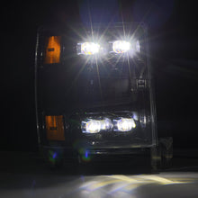 Load image into Gallery viewer, AlphaRex 880241 LED Projector Headlights in Alpha-Black for Select Chevrolet Silverado