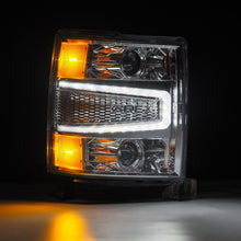 Load image into Gallery viewer, AlphaRex 880243 Projector Headlights Chrome for Select Chevrolet Silverado