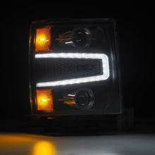 Load image into Gallery viewer, AlphaRex 880245 Projector Headlights Black for Select Chevrolet Silverado