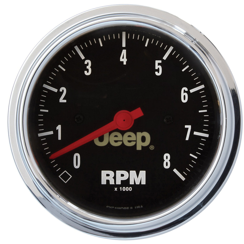 AutoMeter 7040 DIR FIT DSH KT, WRANGLER (YJ) 87-96, TACH/MPH/FUEL/OILP/WTMP/VOLT/TRANS, JEEP for Select Jeep Wrangler