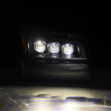 Load image into Gallery viewer, AlphaRex 880256 Projector Headlights Black for Select Chevrolet Avalanche 1500, Chevrolet Silverado 1500, Chevrolet Silverado 2500, Chevrolet Silverado