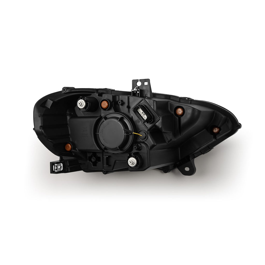 AlphaRex 880258 Projector Headlights Black for Select Ford Mustang