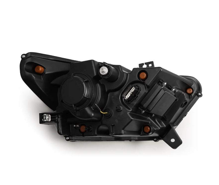 AlphaRex 880262 Projector Headlights Black for Select Ford Mustang