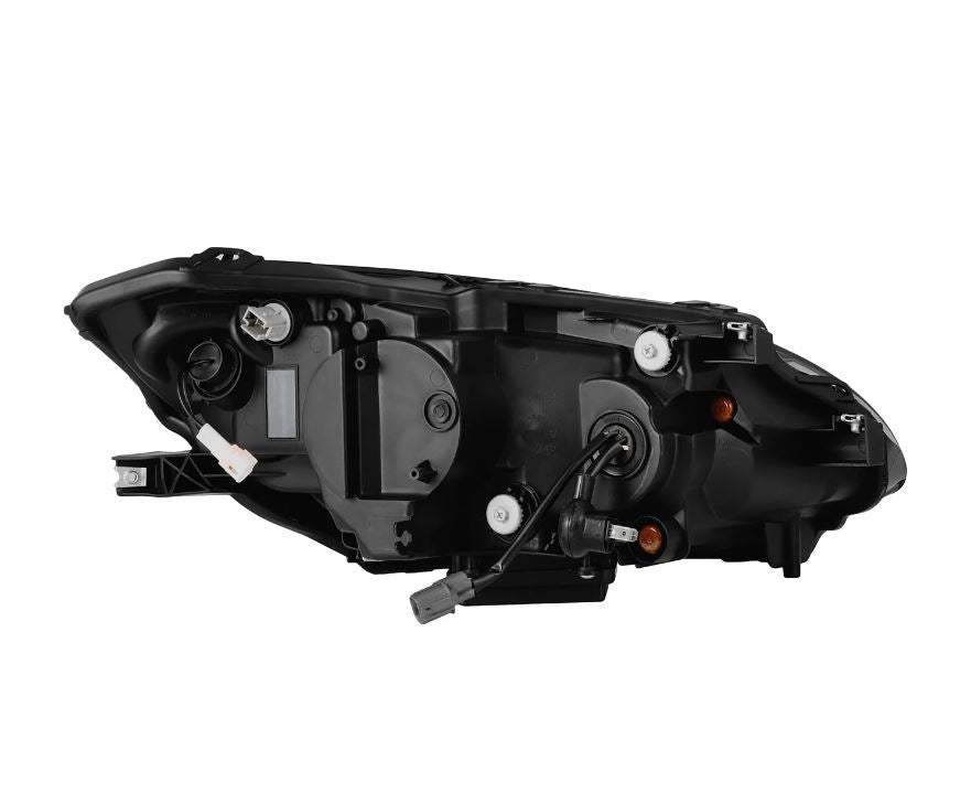 AlphaRex 880270 Projector Headlights Alpha-Black for Select Honda S2000