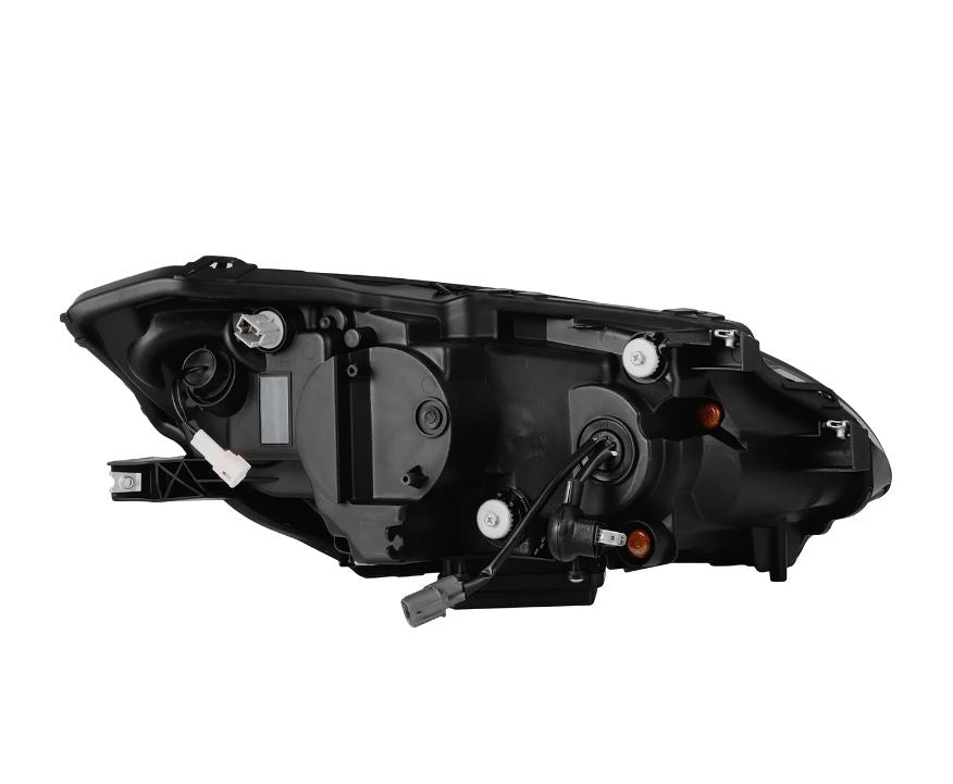 AlphaRex 880272 Projector Headlights Alpha-Black for Select Honda S2000