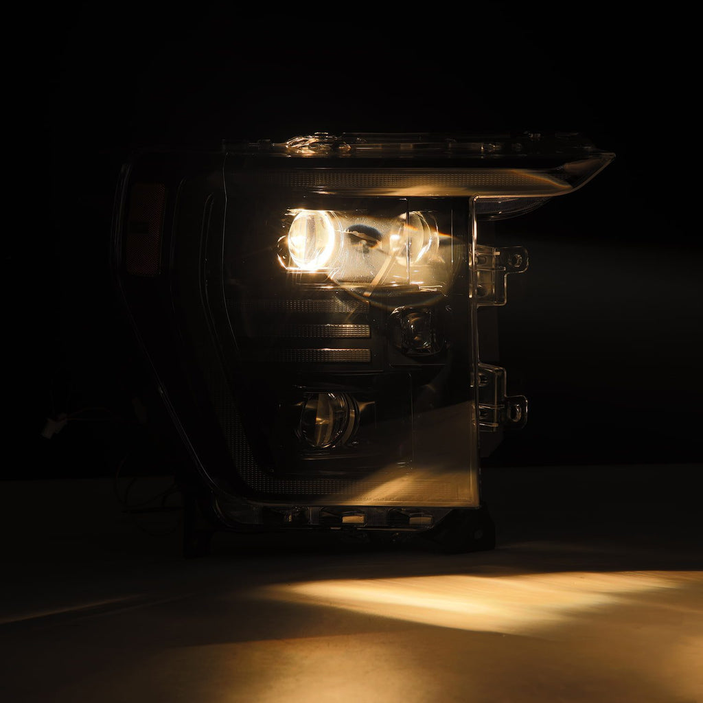 AlphaRex 880294 Projector Headlights Alpha-Black for Select Ford F-150