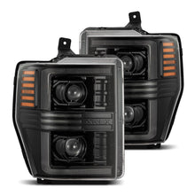 Load image into Gallery viewer, AlphaRex 880309 Projector Headlights Alpha-Black for Select Ford F-250 Super Duty, Ford F-350 Super Duty, Ford F-450 Super Duty, Ford F-550 Super Duty