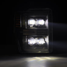 Load image into Gallery viewer, AlphaRex 880310 LED Projector Headlights in Black for Select Ford F-250 Super Duty, Ford F-350 Super Duty, Ford F-450 Super Duty, Ford F-550 Super Duty