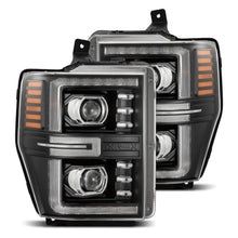 Load image into Gallery viewer, AlphaRex 880312 LED Projector Headlights in Black for Select Ford F-250 Super Duty, Ford F-350 Super Duty, Ford F-450 Super Duty, Ford F-550 Super Duty