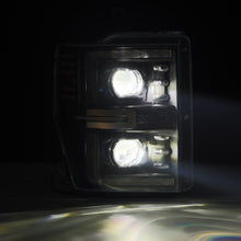 Load image into Gallery viewer, AlphaRex 880312 LED Projector Headlights in Black for Select Ford F-250 Super Duty, Ford F-350 Super Duty, Ford F-450 Super Duty, Ford F-550 Super Duty