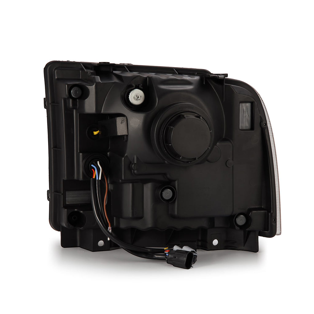 AlphaRex 880316 Projector Headlights Alpha-Black for Select Ford F-250 Super Duty, Ford F-350 Super Duty, Ford F-450 Super Duty, Ford F-550 Super Duty
