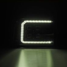 Load image into Gallery viewer, AlphaRex 880318 Projector Headlights Alpha-Black for Select Ford F-250 Super Duty, Ford F-350 Super Duty, Ford F-450 Super Duty, Ford F-550 Super Duty